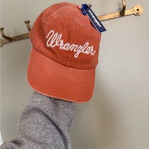 Wrangler Retro Orange Baseball Cap, One Size